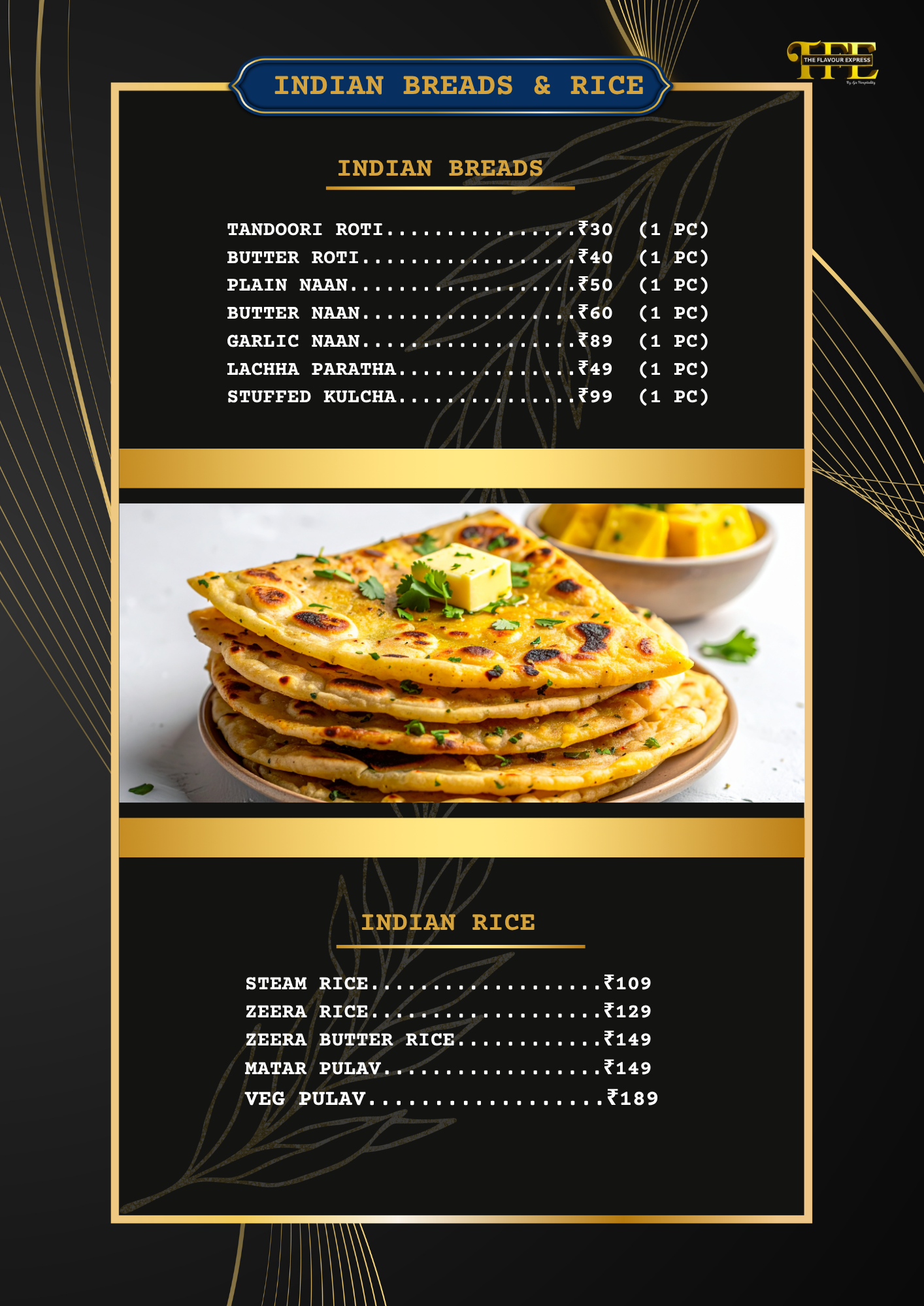 TFE MENU 7