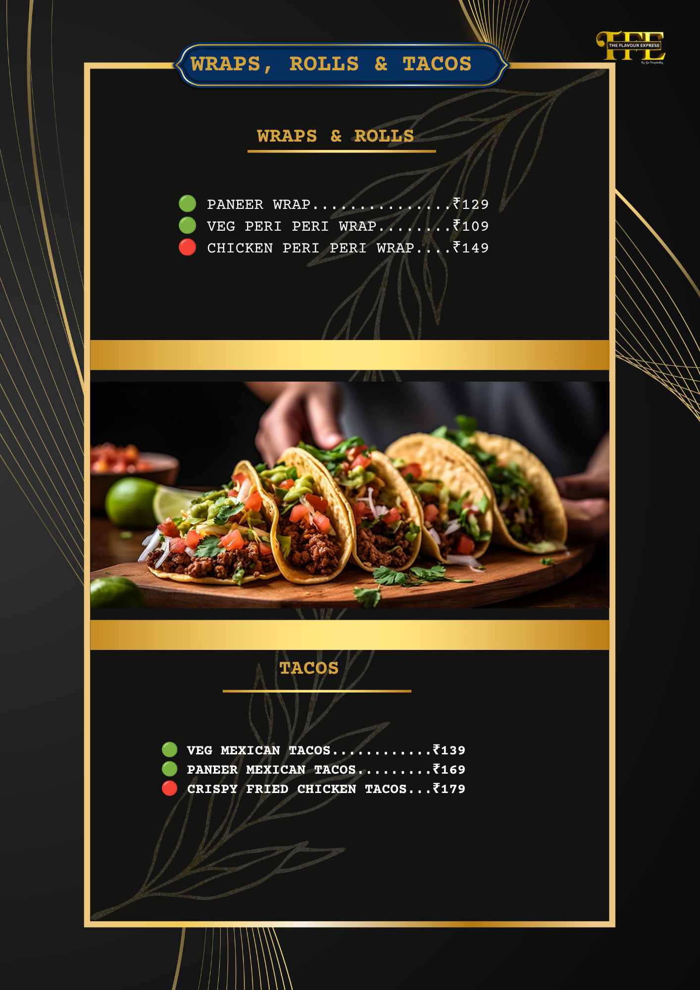 TFE MENU 8